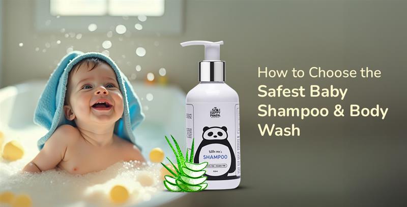 Newborn Bathing Guide: How to Choose the Safest Baby Shampoo & Body Wash